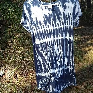T & T Tye Dye Tee Cover Up